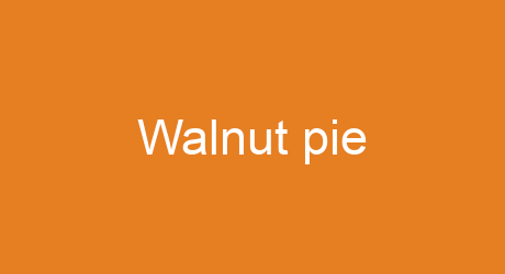 Walnut pie